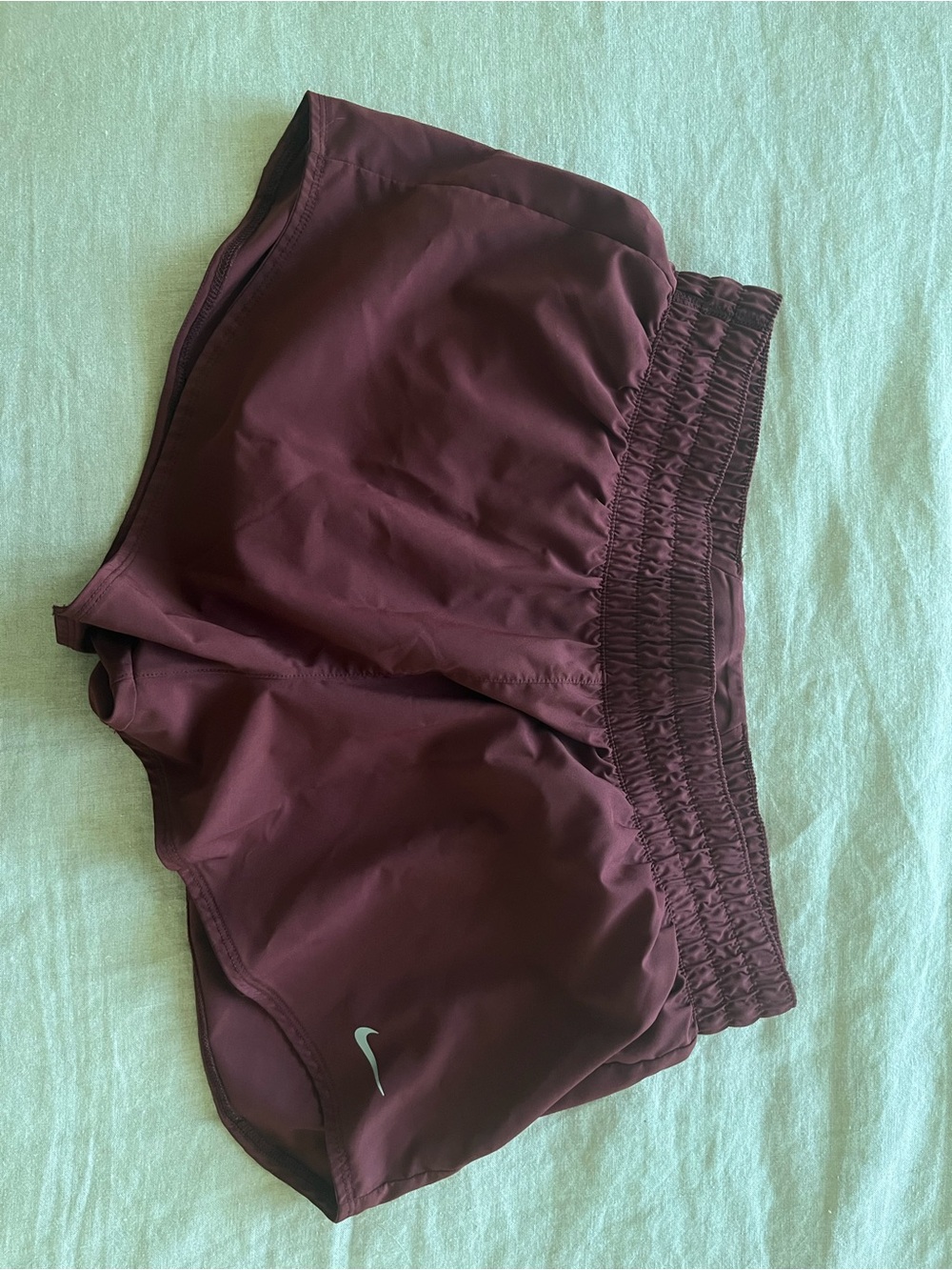 Nike Maroon Burgundy Running Shorts, L.